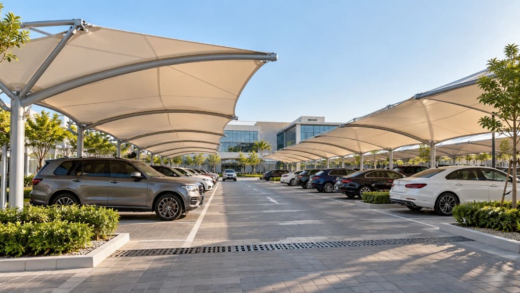 Car parking shades