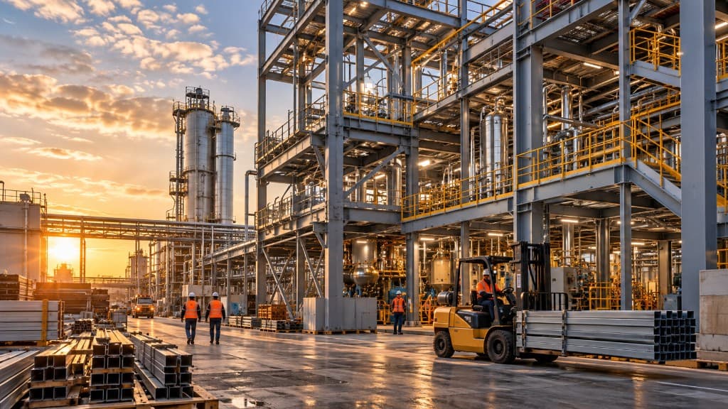 Mahraj Arabia steel and project infrastructure